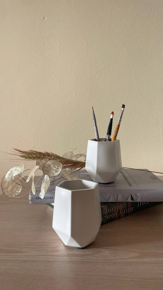 Geometry Sculpted Planter