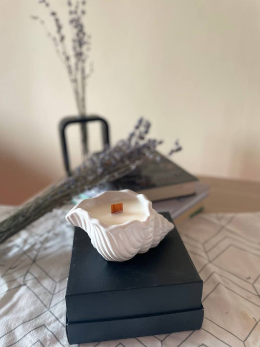 Shell Soy Candle – Coastal Inspired
