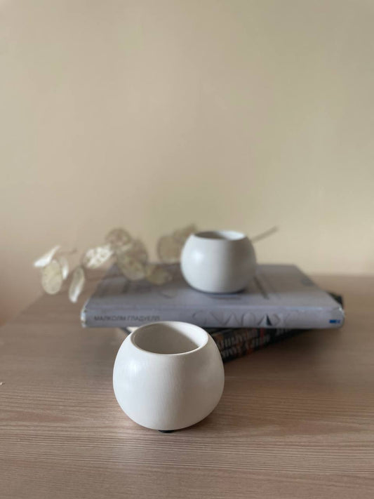 Sphere Gypsum Planter