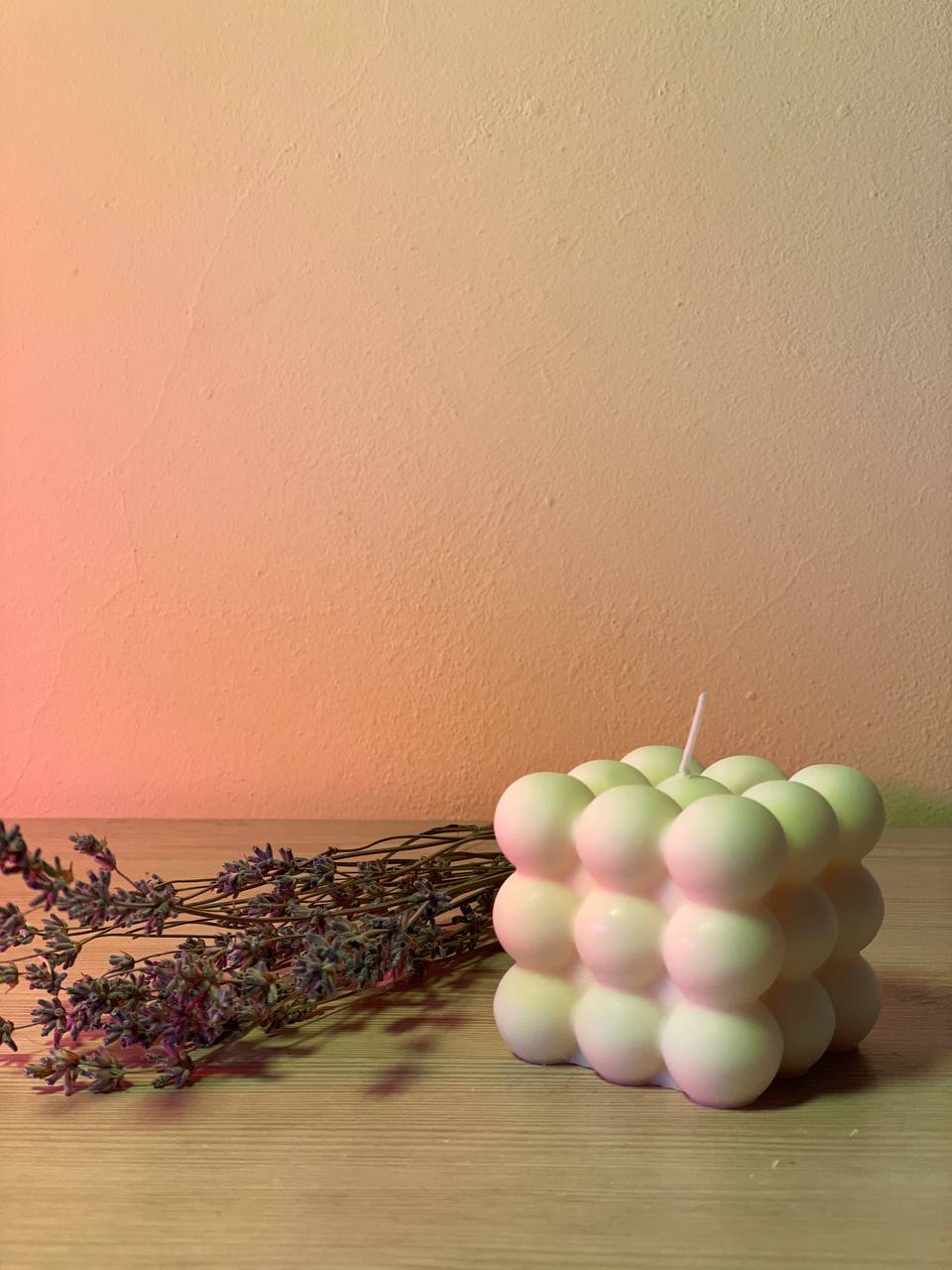 Bubble Soy Candle – Modern Interior Candle