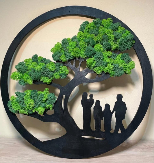 Tree of Life – Family 1 (Black)
