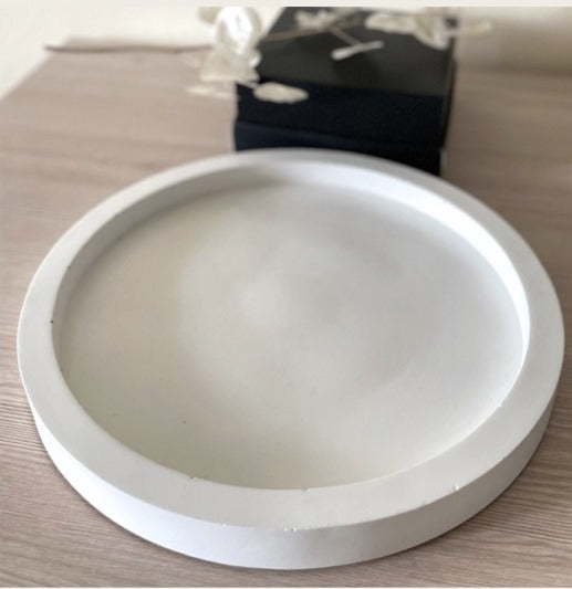Round Decorative Base Tray
