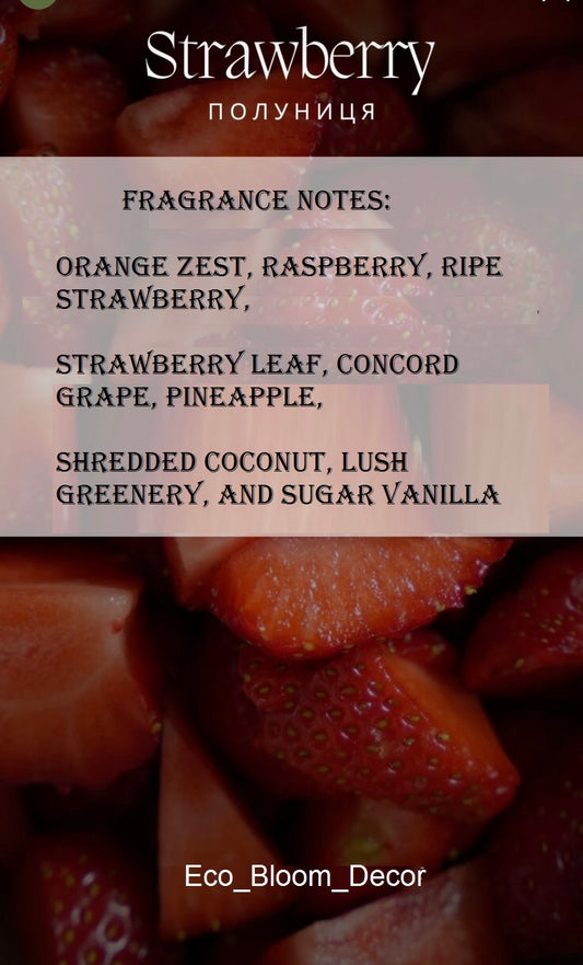 Strawberry – Soy Candle 100 ml