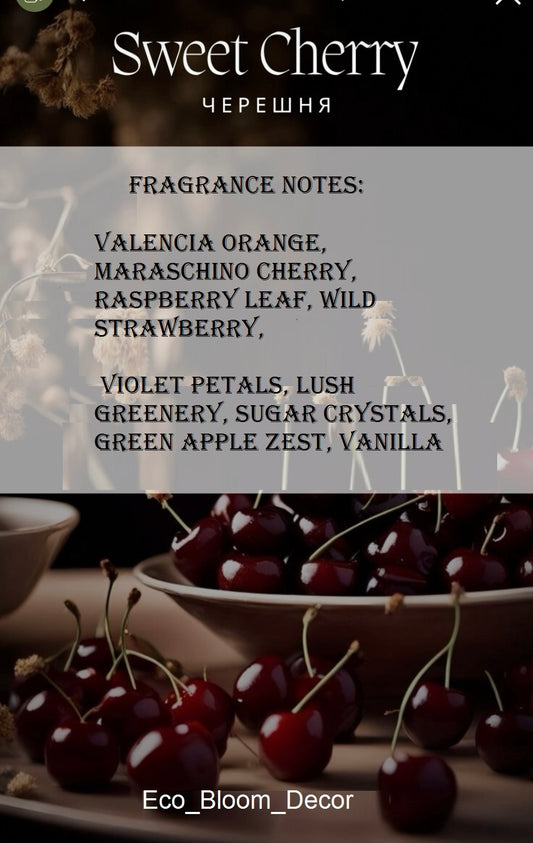 Sweet Cherry – Soy Candle 100 ml