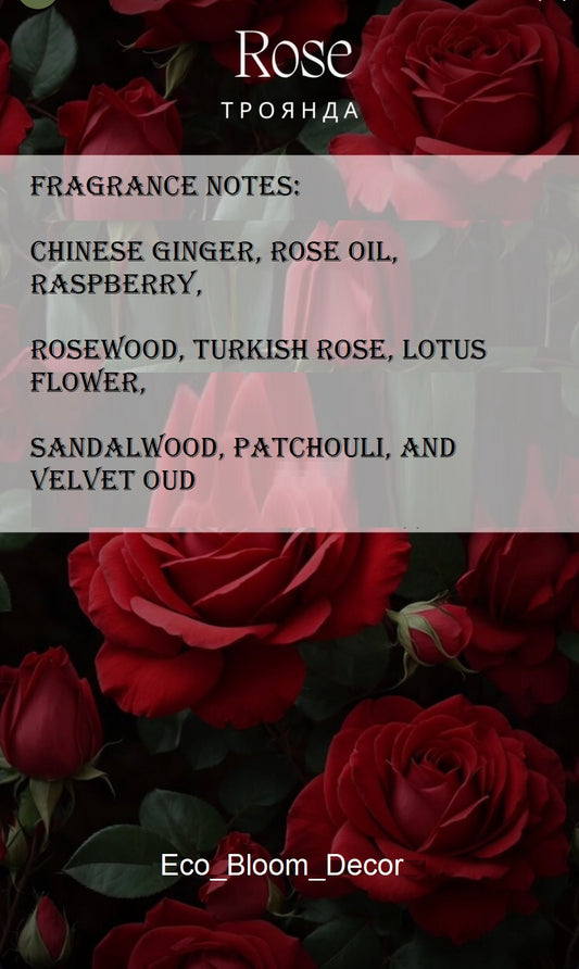 Rose – Soy Candle 100 ml