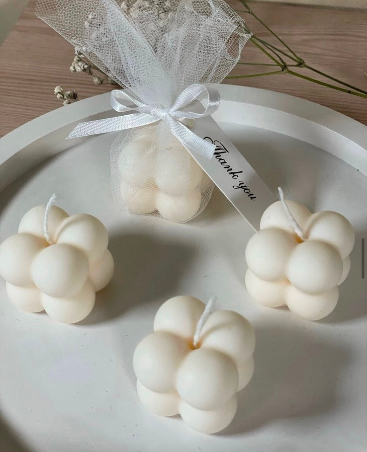 Festive Favor Soy Candle – Mini Guest Gift Candle