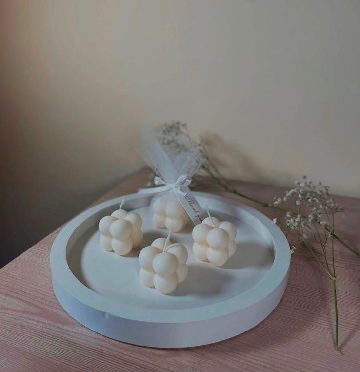 Festive Favor Soy Candle – Mini Guest Gift Candle